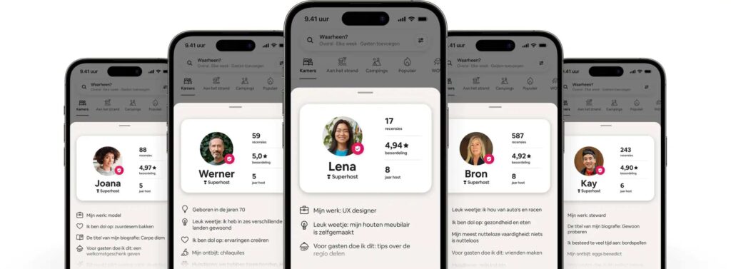 Airbnb zomer update 2023 hostpas en kamers voorbeeld